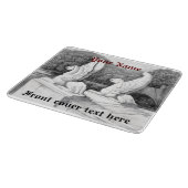 Planche À Découper Griffins sculpté crayon monochrome Art (Coin)