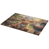 Planche À Découper Grillade désordonnée de vache des Highlands (Coin)