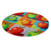 Planche À Découper Grille Apple colorée (Coin)