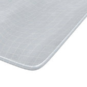 Planche À Découper Grille déformée moderne | Géométrique fluide minim (Coin)