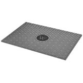 Planche À Découper Gris avec soie Accent Houndstooth Cutboard (Coin)