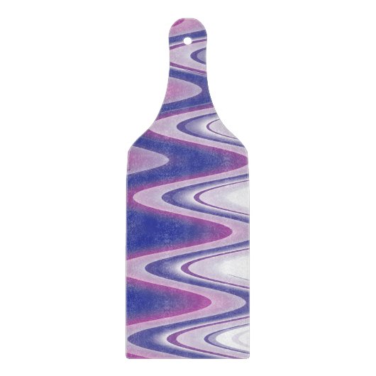 Planche À Découper gris bleu Fuchsia (Devant)