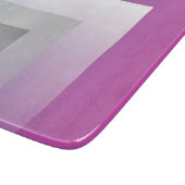 Planche À Découper gris bleu Fuchsia (Coin)
