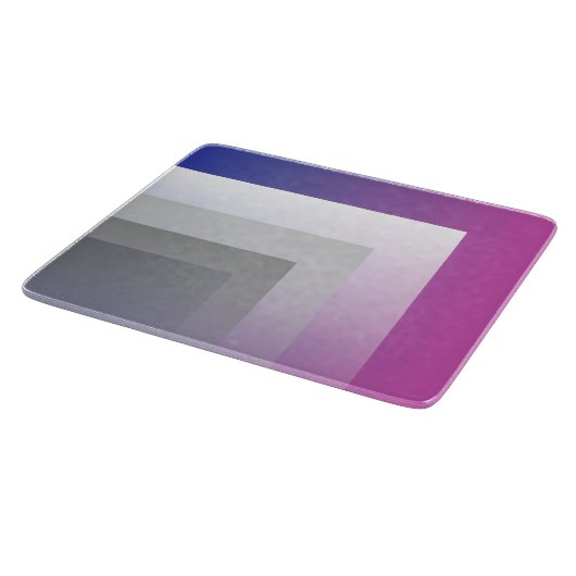 Planche À Découper gris bleu Fuchsia (Coin)