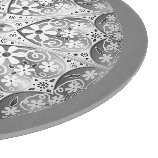 Planche À Découper Gris dentée céramique (Coin)