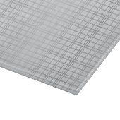 Planche À Découper Gris, moderne, simple, cool, lignes de grille tend (Coin)