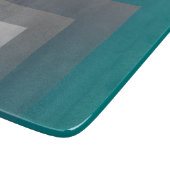 Planche À Découper gris pourpre turquoise (Coin)