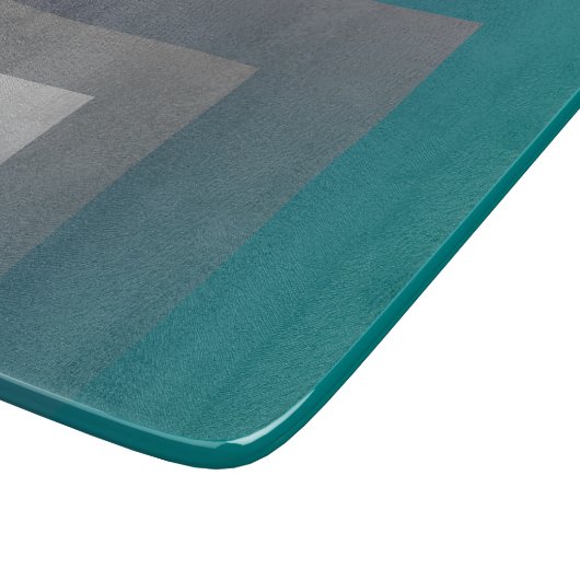 Planche À Découper gris pourpre turquoise (Coin)