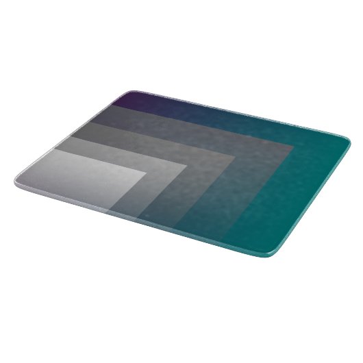 Planche À Découper gris pourpre turquoise (Coin)