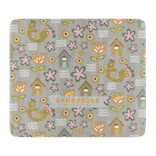 Planche à découper Grise Scandinave Hen House Coun