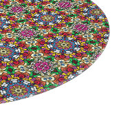 Planche À Découper Groovy Funky Flower Power (Coin)