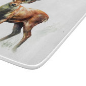 Planche À Découper Gros Cerf Raté (Coin)