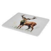 Planche À Découper Gros Cerf Raté (Coin)