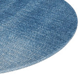 Planche À Découper Gros plan bleu jean texture (Coin)