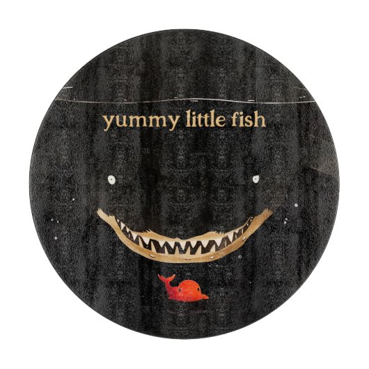 Planche À Découper Gros requin foncé (Devant)