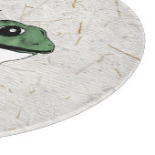 Planche À Découper Grosse grenouille Petit crapaud japonais 19e siècl (Coin)