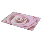 Planche À Découper Grosse rose pâle (Coin)