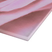 Planche À Découper Grosse rose pâle (Coin)