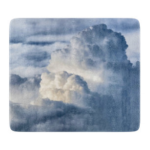 Planche À Découper Groupe de nuages cumulus