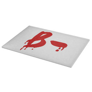Planche À Découper Groupe sanguin B- Hôpital d'horreur négatif