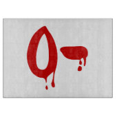 Planche À Découper Groupe Sanitaire O- Hôpital Négatif #Horror (Devant)