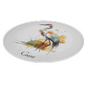 Planche À Découper Grue d'errance, personnalisée (Coin)