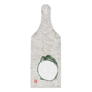 Planche À Découper Grumpy Grenouille japonaise crapaud 19ème siècle