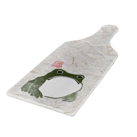 Planche À Découper Grumpy Grenouille japonaise crapaud 19ème siècle (Coin)