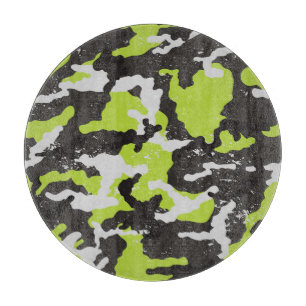 Planche À Découper Grunge Camouflage Arrière - plan Vintage