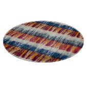 Planche À Découper Grunge cravate-teinture : simulation de tissu. (Coin)