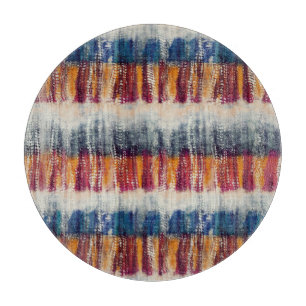 Planche À Découper Grunge cravate-teinture : simulation de tissu.