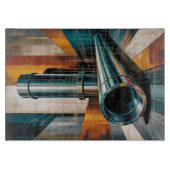 Planche à découper Grunge Industriel Vintage (Devant)