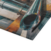 Planche à découper Grunge Industriel Vintage (Coin)