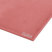 Planche À Découper Guava pink color name (Coin)