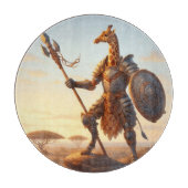 Planche À Découper Guerrier de girafe (Devant)