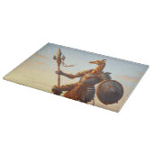 Planche À Découper Guerrier de girafe (Coin)