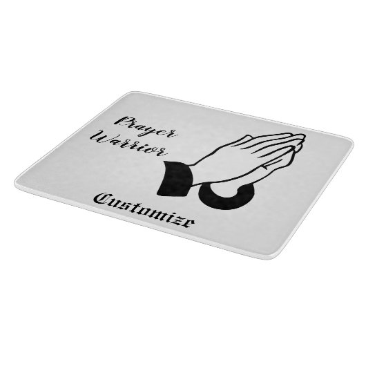 Planche À Découper Guerrier de prière prier Thunder_Cove (Coin)