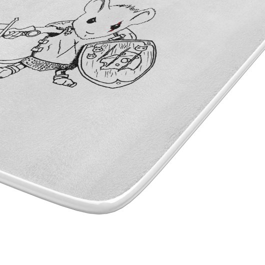 Planche À Découper Guerrier de souris (Coin)
