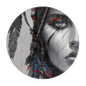 Planche À Découper Guerrier tribal (Devant)