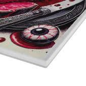 Planche À Découper Guide de température de la viande gothique (Coin)