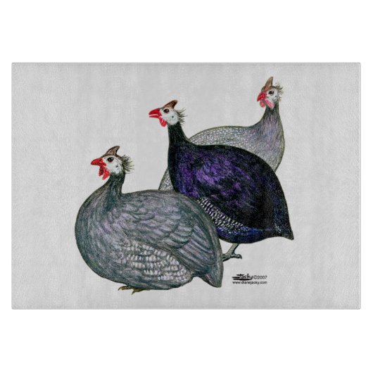 Planche À Découper Guineas trois (Devant)