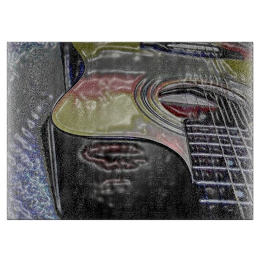 Planche À Découper Guitare (Devant)