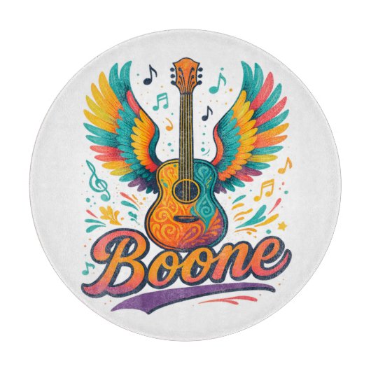 Planche À Découper Guitare Boone (Devant)