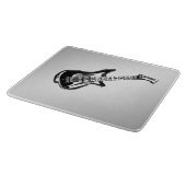 Planche À Découper Guitare électrique en argent (Coin)