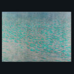 Planche À Découper Gustav Klimt - Attersee<br><div class="desc">Attersee - Gustav Klimt,  Huile sur toile,  1910</div>