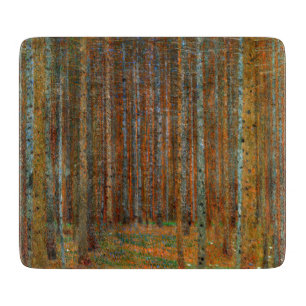 Planche À Découper Gustav Klimt - Forêt de pins de Tannenwald