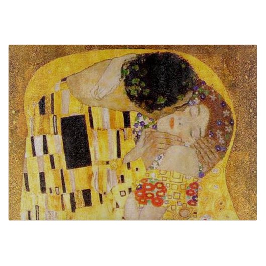 Planche À Découper Gustav Klimt La Peinture Classique Du Kiss (Devant)