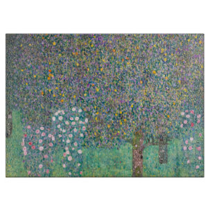 Planche À Découper Gustav Klimt - Rosiers sous les arbres