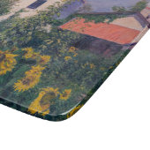 Planche À Découper Gustave Caillebotte - Fleurs de soleil, Jardin (Coin)