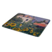 Planche À Découper Gustave Caillebotte - Fleurs de soleil, Jardin (Coin)